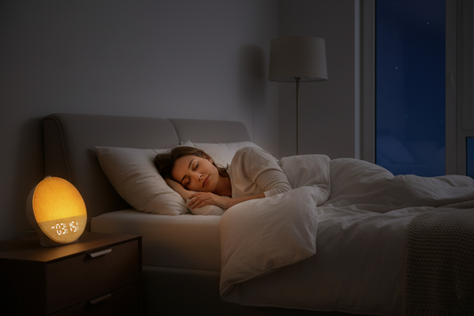 Peaceful sleep with Auralis Smart Sleep System